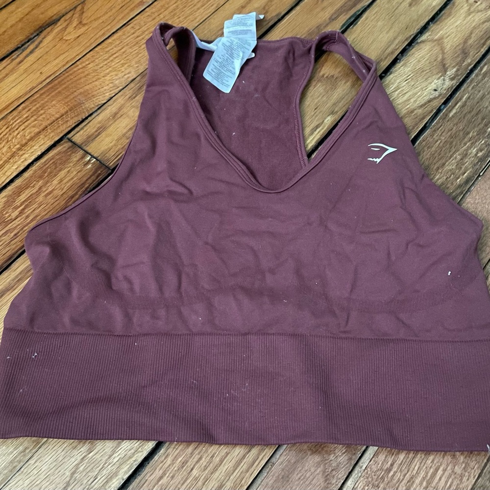 Gymshark Maroon Sports Bra
